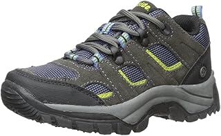 Northside Monroe Low Junior Hiking Boot , Blue/Lime, 6 M US Big Kid