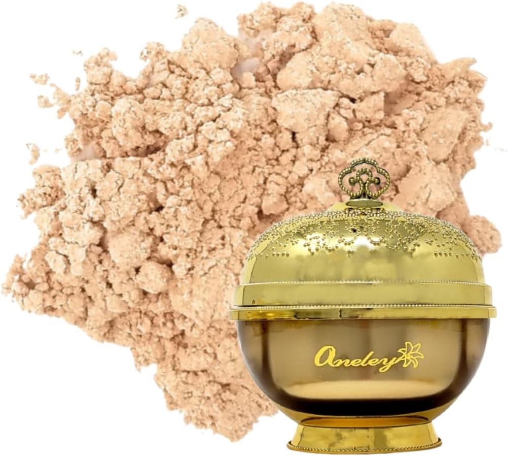Pure Loose powder mineral foundation natural certified organic vegan cruelty free preservative free no parabens skin soothing formulation sweat proof breathable (Bare)