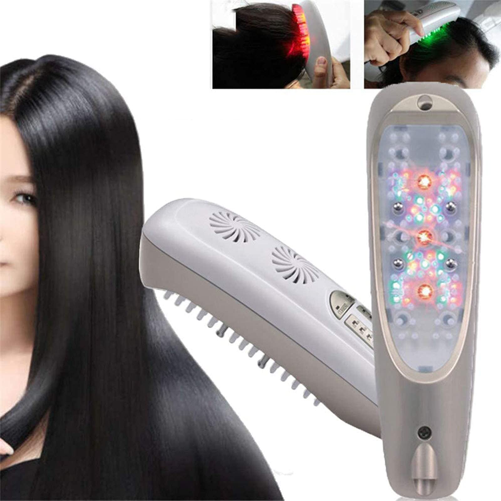 Massage du cuir chevelu anti-perte de cheveux pour stopper l'amincissement