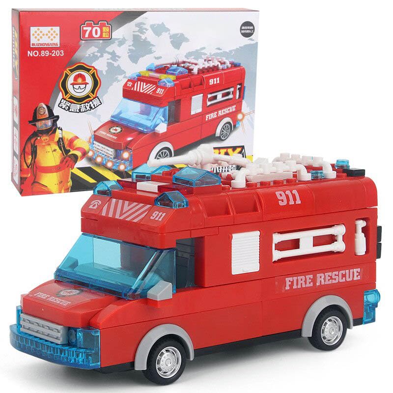 Magicwand Lego Compatible Building Educational Fire Engine Construction Learning Blocks Set for Kids【70 Pcs】【Multi-Colored】 (B0C9HM81ZJ) Amazon Price History, Amazon Price Tracker