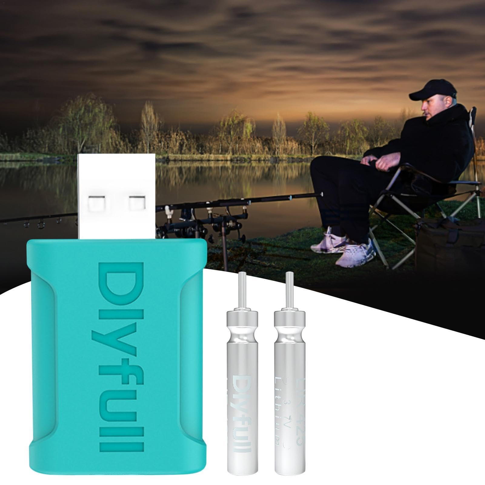 Cr425 Batteries,night Fishing Floats Battery,cr425 Battery Rechargeable,Fishing Float Battery Rechargeable,lir425 Glow Usb Fishing Bobber Battery Chargeable Light Replacement Battery For Beginner,2pcs