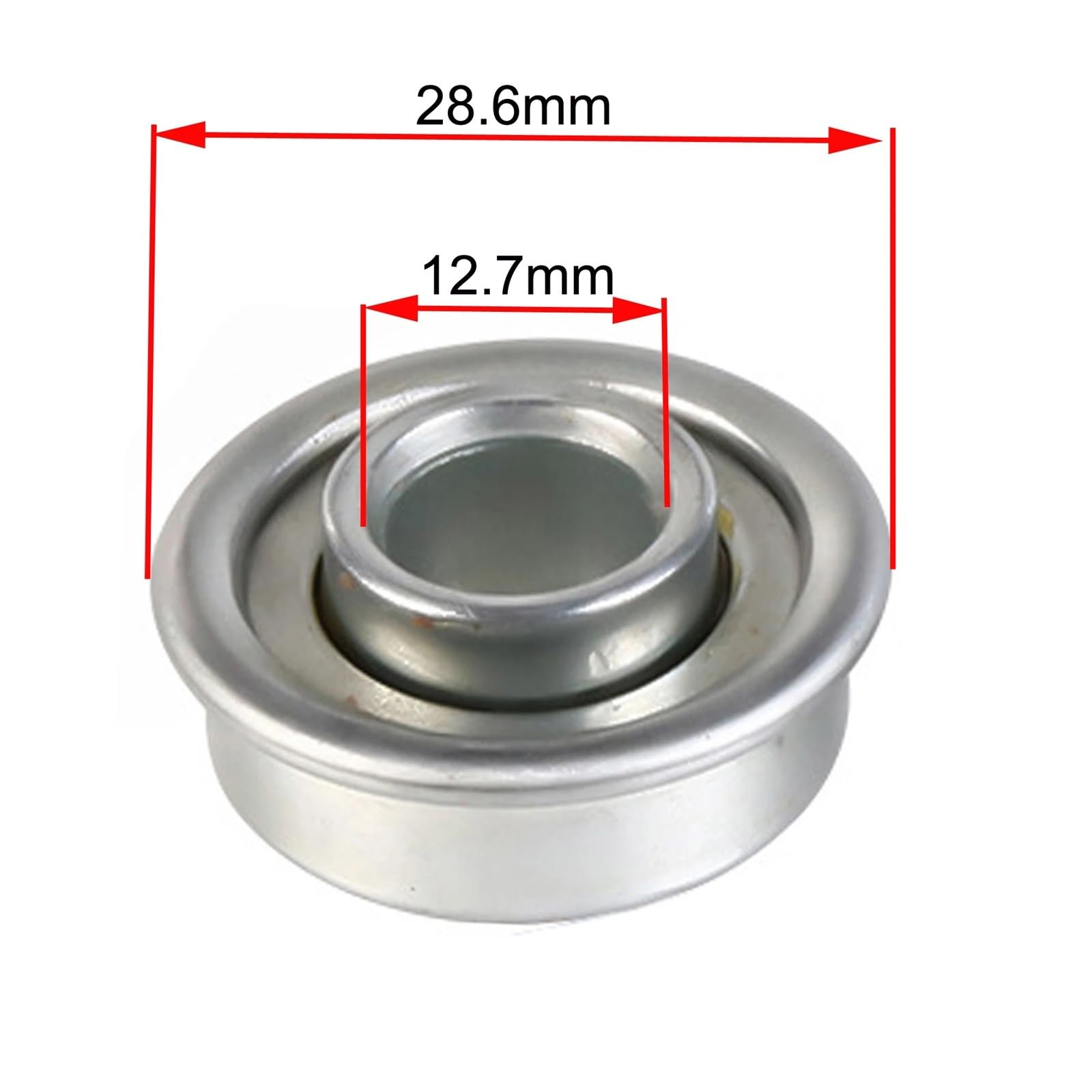 Roulement de roue for tondeuse à gazon manuelle, universel, non standard, ID 12,7, OD 28,6, HR215, HRB536, 91102-960-003, 91055-VA4-003(3Pcs)