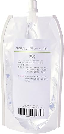 Amazon プロピレングリコール Pg 160g リッチパウダー 電子たばこ用リキッド