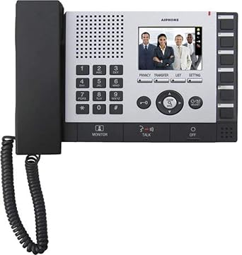 Aiphone Corporation is-IPMV is Series Master Station, Flame Resisting ABS Resin, 7-1/2" x 9-7/8" x 2-3/8"
