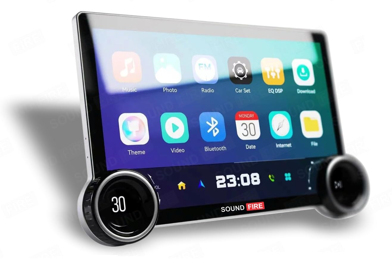 SOUND FIRE NEXGeneration 11.8 Inch 2.0K Diamond 4GB RAM / 64GB ROM with DSP/Android Auto/CarPlay/4G/360 Camera Support Android Car Stereo-image-19