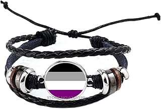 Asexual Pride Flag Bracelet,Asexual Pride Flag,Minimalist Bracelet,Dainty Bracelet,Gay Pride Bracelet,N213