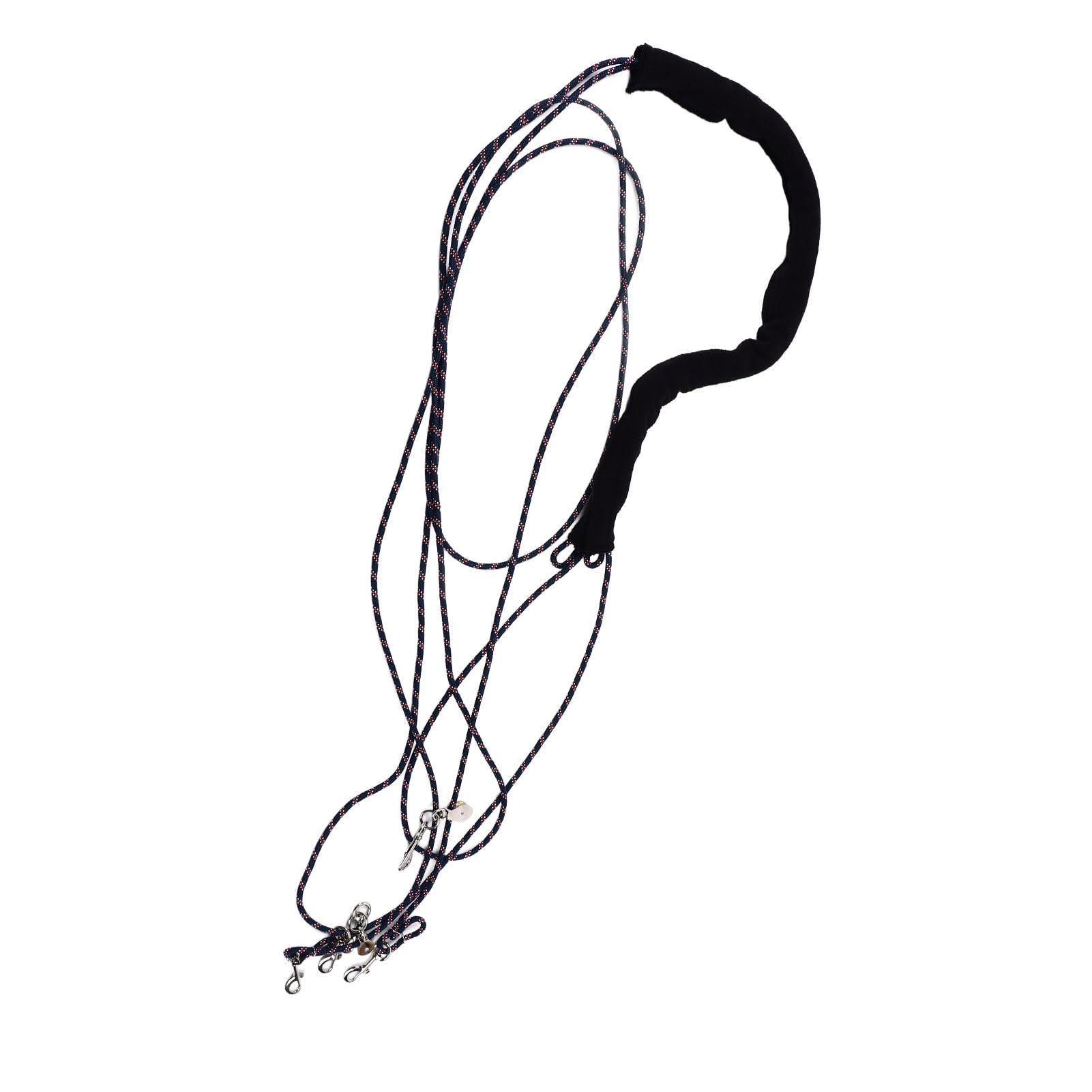 Alomejor Ayuda para Lanzar Caballos Ajustable de Primera Calidad para una Comodidad óptima y un Entrenamiento Versátil, Accesorio Profesional, Material de Poliéster