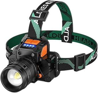 Headlamp Strong Light Rechargeable Head-Mounted Outdoor Flashlight Night Fishing Long Life LED Miners Lamp Headlamp Outdoor headlamps