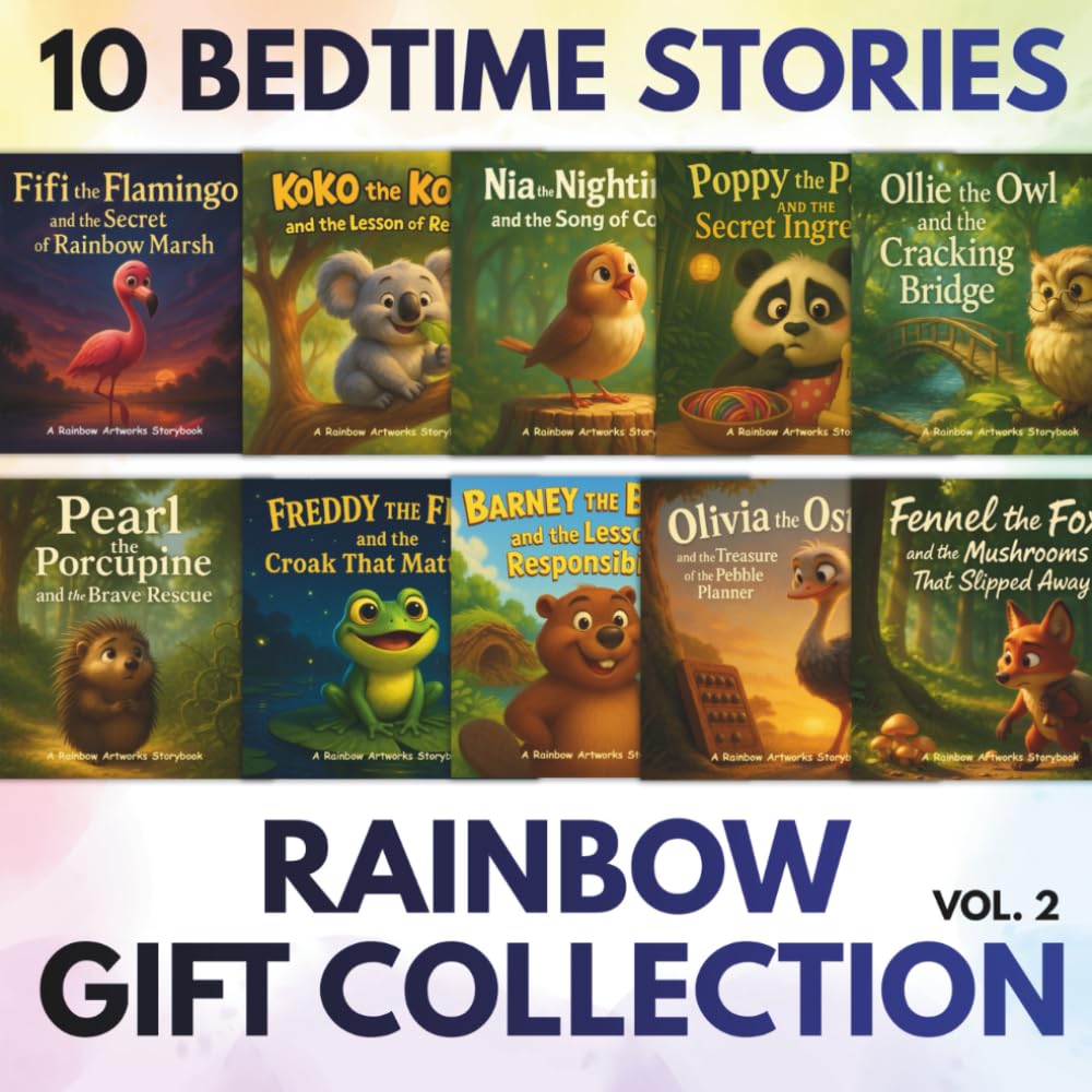 Rainbow Gift Collection Vol.2: 10 Bedtime Moral Stories for Kids (Gift Books Collection For Kids) Rainbow Gift Collection Vol.2: 10 Bedtime Moral Stories for Kids (Gift Books Collection For Kids)