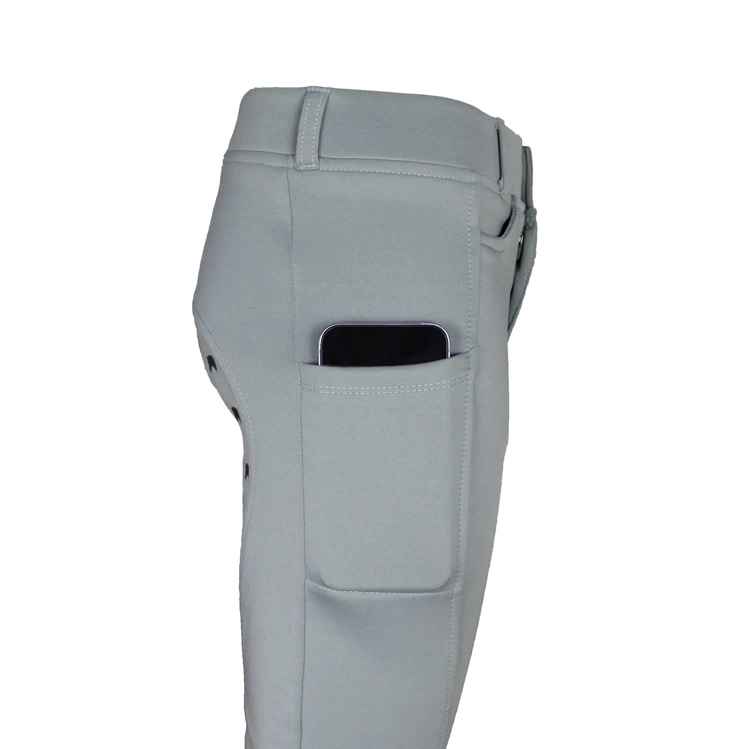 Pantaloni da equitazione per bambini, leggings da equitazione, testa di cavallo in silicone