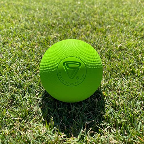 CRANKSHOOTER Lacrosse Ball Set, TX1 Extreme Gripâ„¢ Elite Game Balls, Enhanced Feel & Grip, 10 Dozen (Qty 120 /case), NOCSAE, NCAA, NFHS, and SEI Certified (Green)