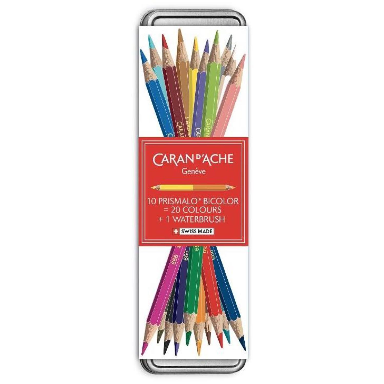 Amazon | CARAN D'ACHE カランダッシュ 色鉛筆 水溶性 プリズマロ バイ