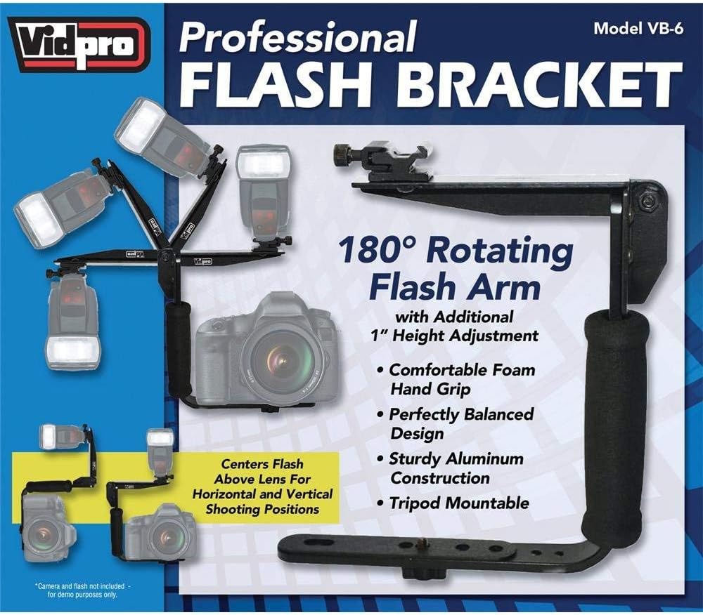 Vidpro VB-6 Rotating Arm Flash Bracket