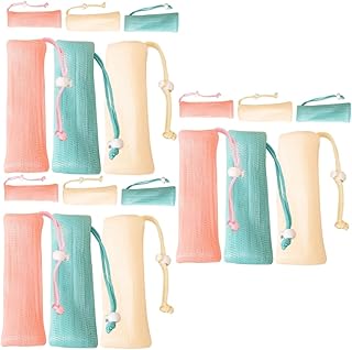 FOMIYES Soap Pouches 18 pcs Soap Bag Foaming Net soap bags mesh soap bag soap bar bag bath soap liquid mesh storage bag