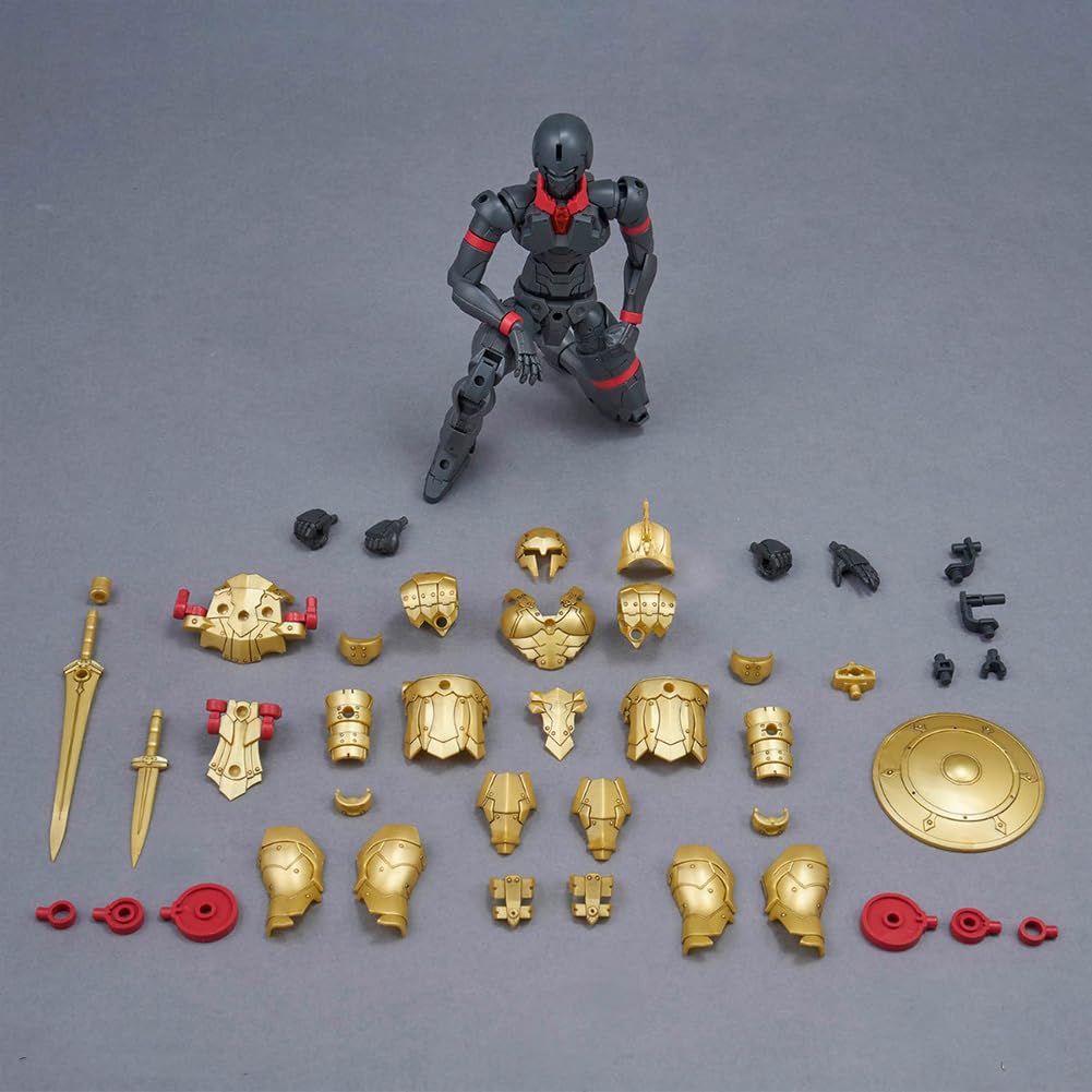 Zhongkaihua 30MF Liber Swordsman Figure DIY Assembly Kit Model 15CM PVC Anime Movable Action Figures with Accessories Collectible Gifts Decoration