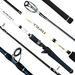VARA PARA CARRETILHA CARBONO EASY CAST LEGACY 6'3" (1,90M) - 10-20 LBS - 2 PARTES