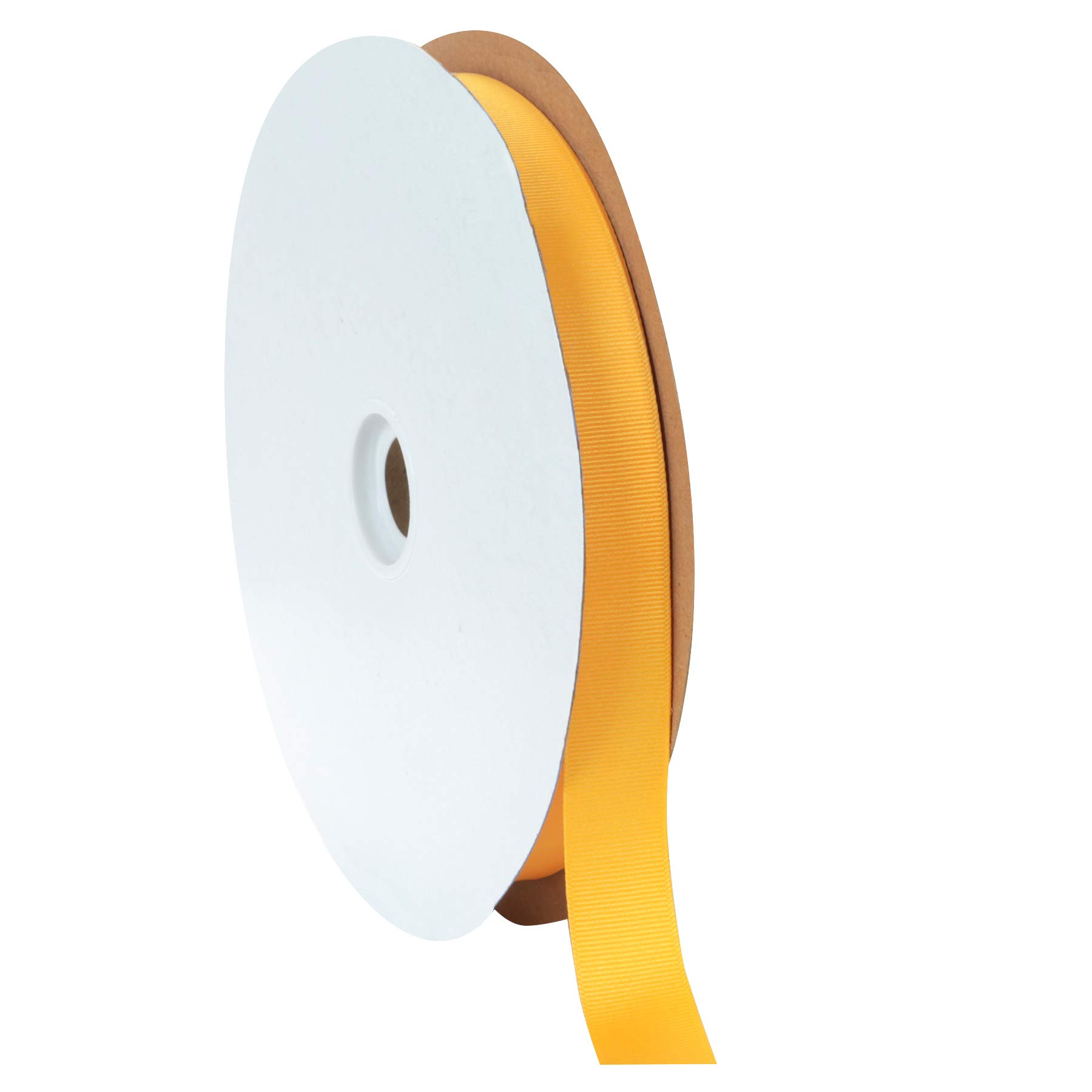 Offray grosgrains Craft Nastro, 7/8 Pollici di Larghezza por 100-Yard Bobina, Wild Berry 7/8 inch x 100 Yard Giallo Oro