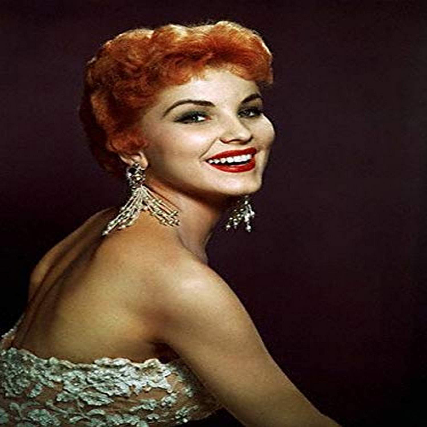 Amazon Com Posterazzi Dap Debra Paget Glamour Shot With Orange Hair Photo Print 8 X 10 Multi Posters Prints