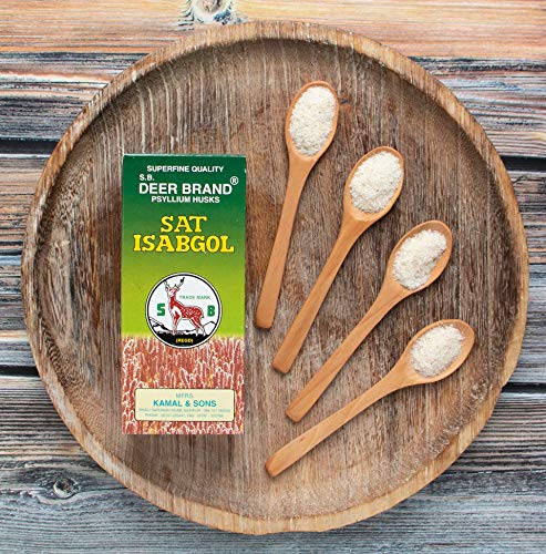 Image of Sat Isabgol Psyllium Husk HIRAN Brand 500GM (Pack of 1)