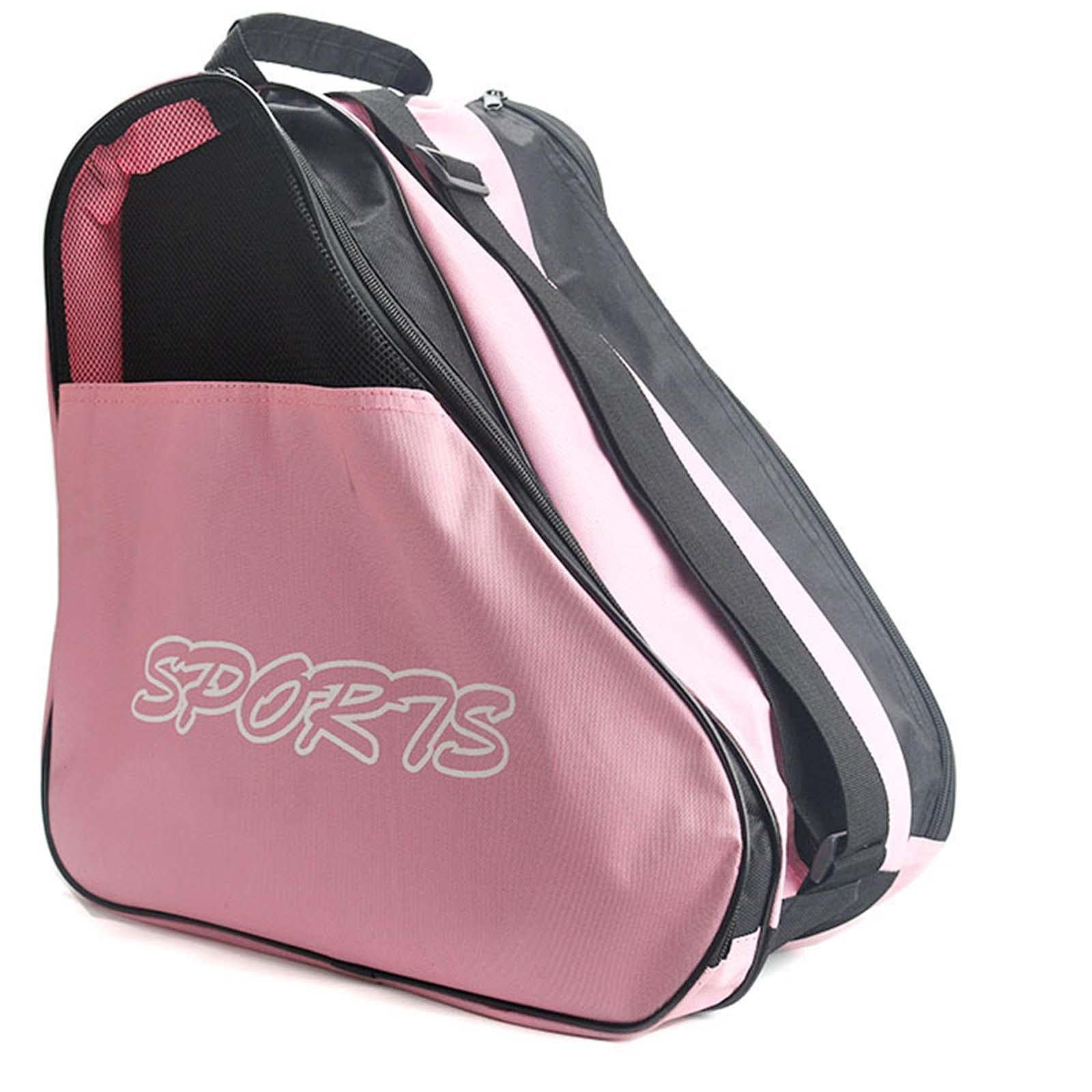 Borsa Portatile per Pattini Da Pattinaggio, Borsa per Pattinaggio sul Ghiaccio, Tracolla Regolabile di Grande Capacità per Bambini, Borsa per Pattini