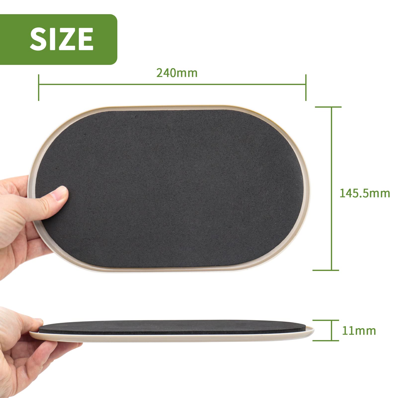 Deslizadores de muebles para alfombras, 4 unidades, 9 1/2 pulgadas, protectores de piso para patas de silla, mueve tus muebles de forma fácil y segura (para alfombras)