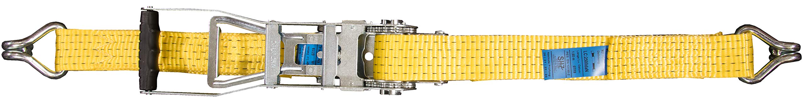 8 x Spanngurt Langhebelratsche Spitzhaken 5t 8m Zurrgurt 50mm Ergo Ratsche STF 500 daN (29)
