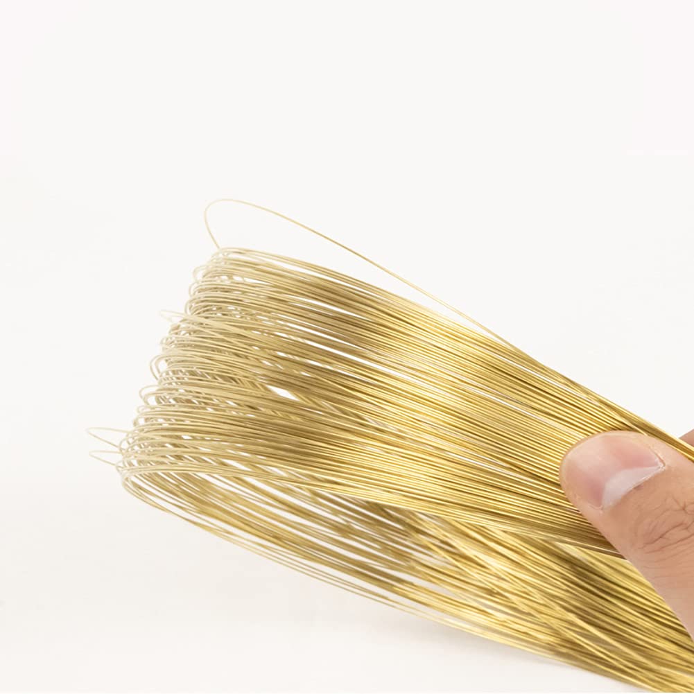 H62 Messingdraht Rund Massiv Roh Roh Messing Ausgezeichnete Plastizität Gute Leitfähigkeit Wird für Draht Länge: 10 m,3.0mm*10m