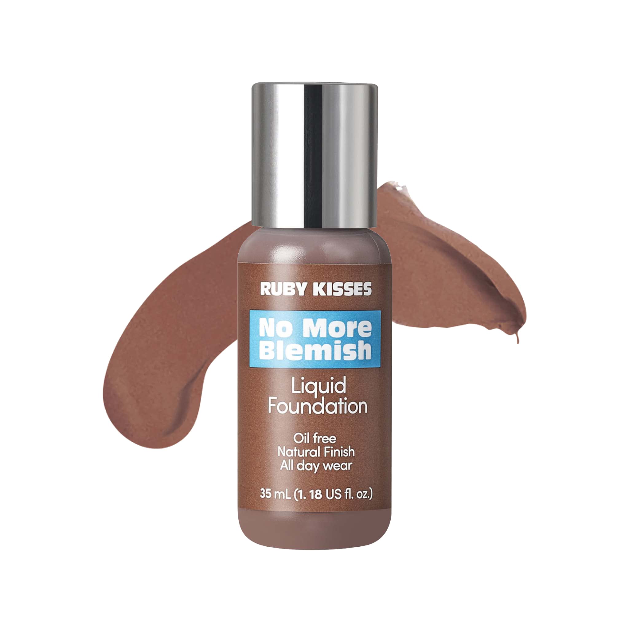 Amazon.com : Ruby Kisses Liquid Foundation No More Blemish Oil
