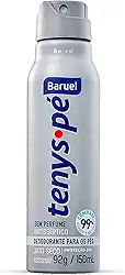 Tenys Pé Baruel Sem Perfume Jato Seco 92g - Desodorante para os pés