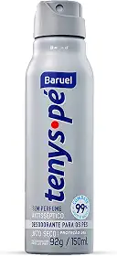 Tenys Pé Baruel Sem Perfume Jato Seco 92g - Desodorante para os pés