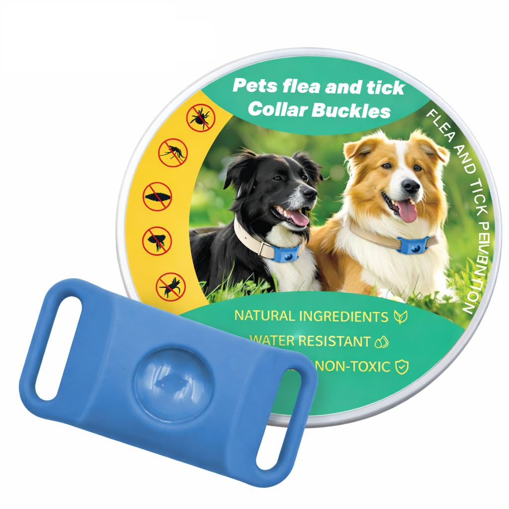 Anti Flea & Anti Tick | Advanced Tick Prevention Pet Collar Tag for Dogs & Cats | Waterproof Collar | Chemical Free Protection | Safe for All Breeds | Long Lasting | Insect Repellent (Blue)-image-15