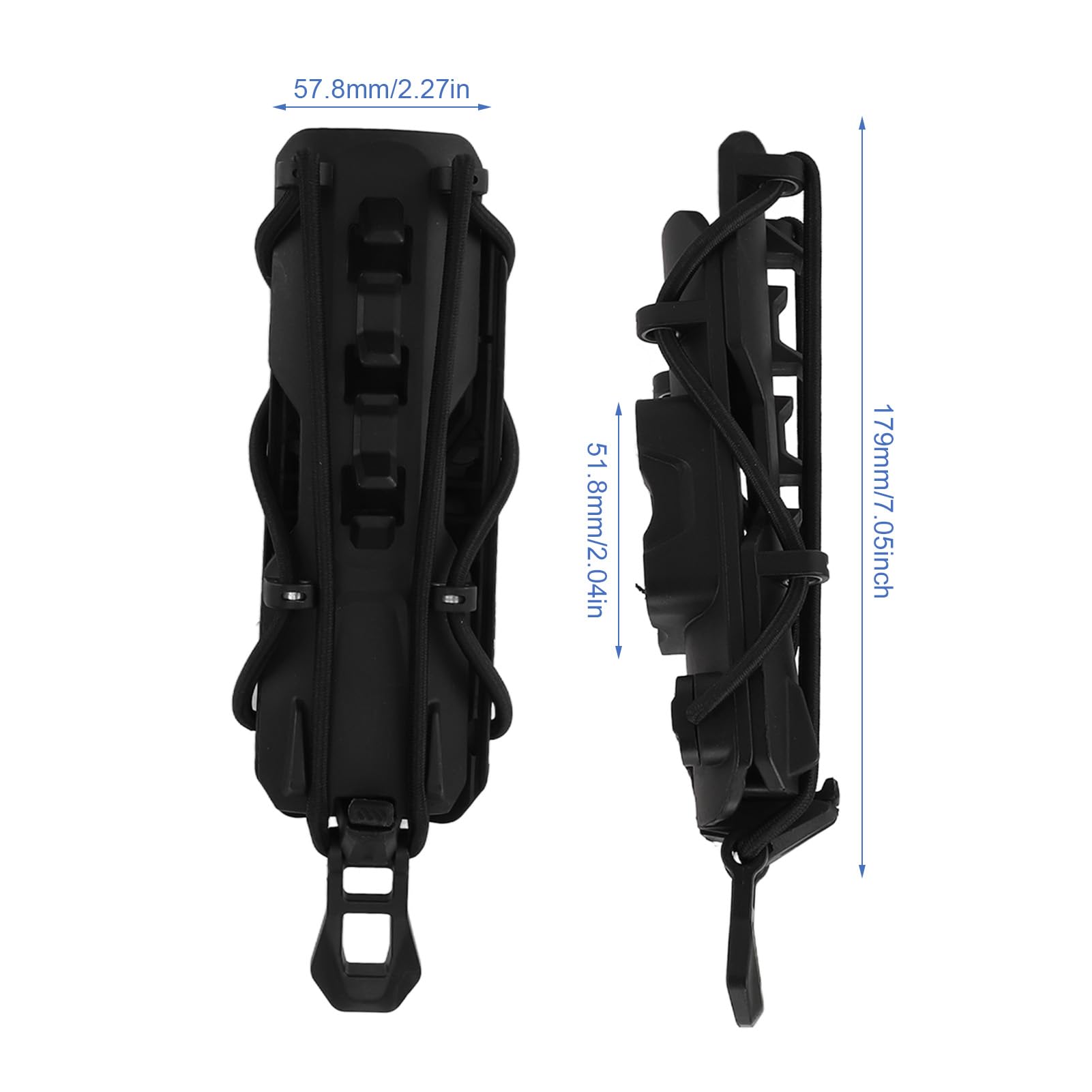 Portabotellas para Motocicleta, Liberaci¨®n R¨¢pida y Ajustable, para Barras de 25 mm, Ideal para Viajes Largos