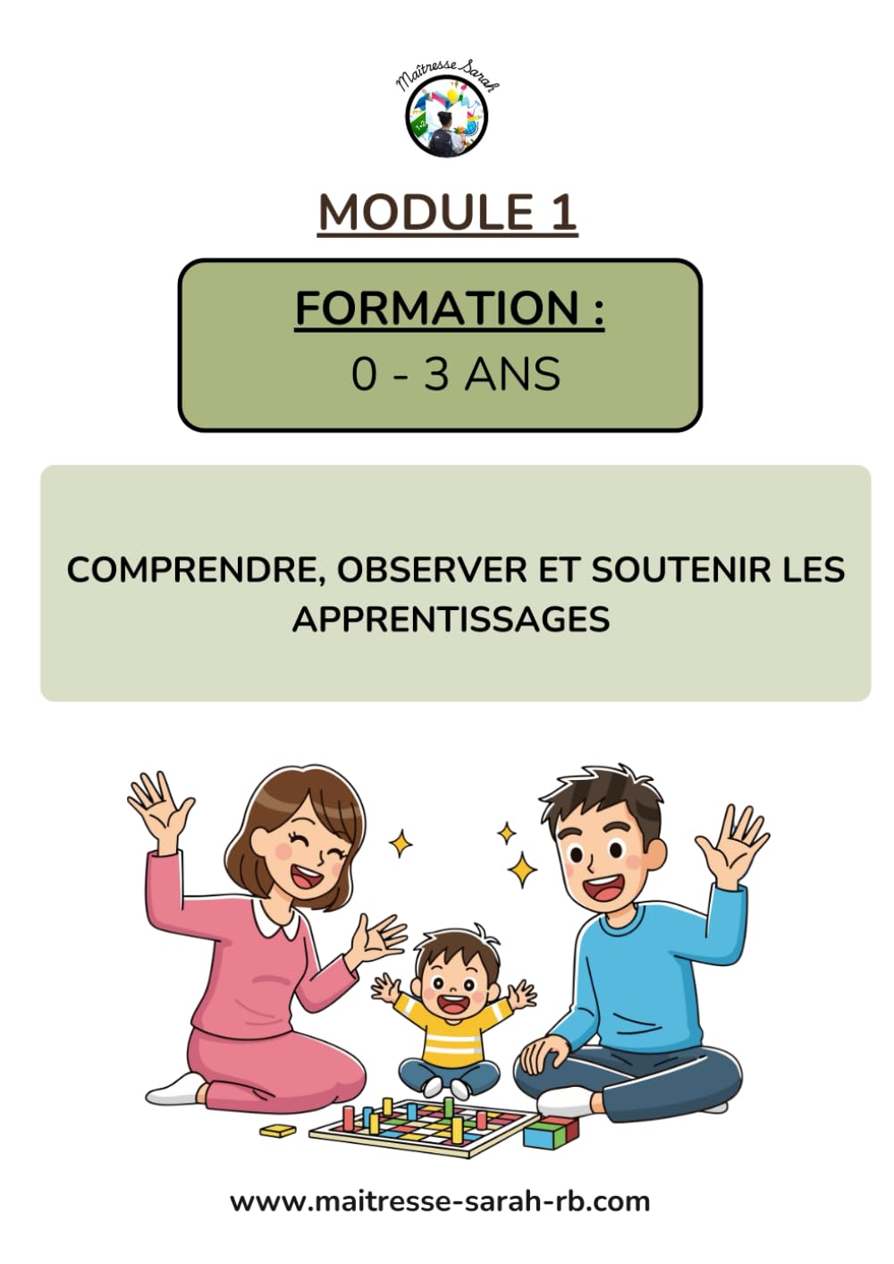 Formation 0-3 ans: Développement de l'enfant et apprentissages