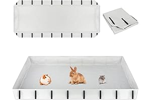 Spacious and Secure Guinea Pig Cage Bottom Tarp for C&C Cage Panel
