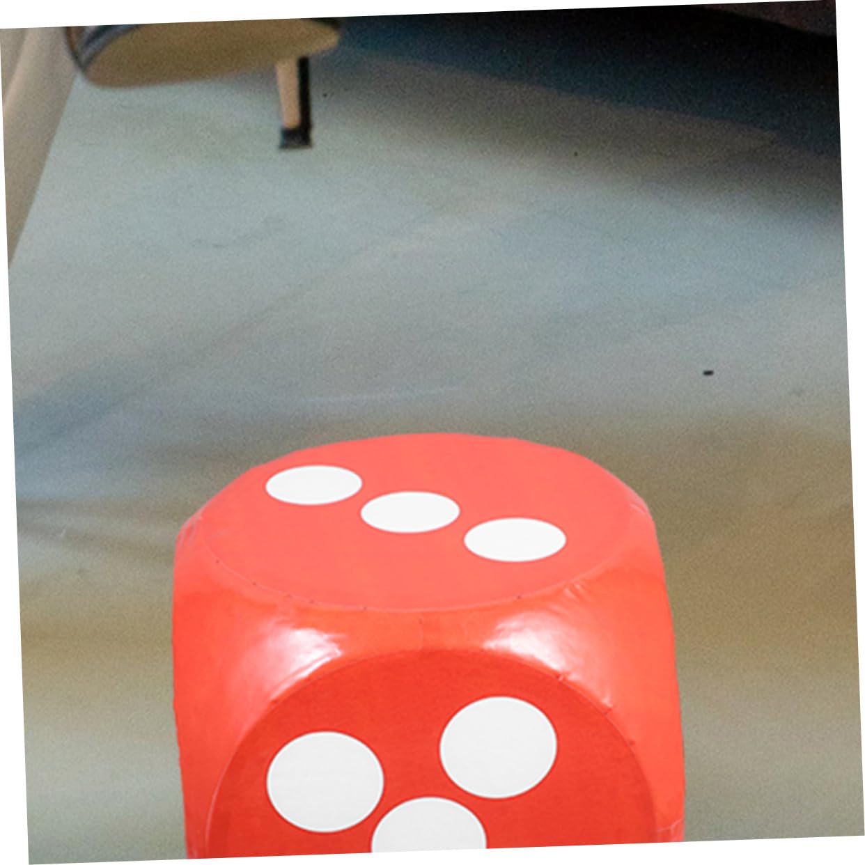 Dados de Espuma Grandes para Fiesta y Aula Dado Gigante Rojo de Seguro para Material Resistente y Apto para Actividades Educativas y Recreativas