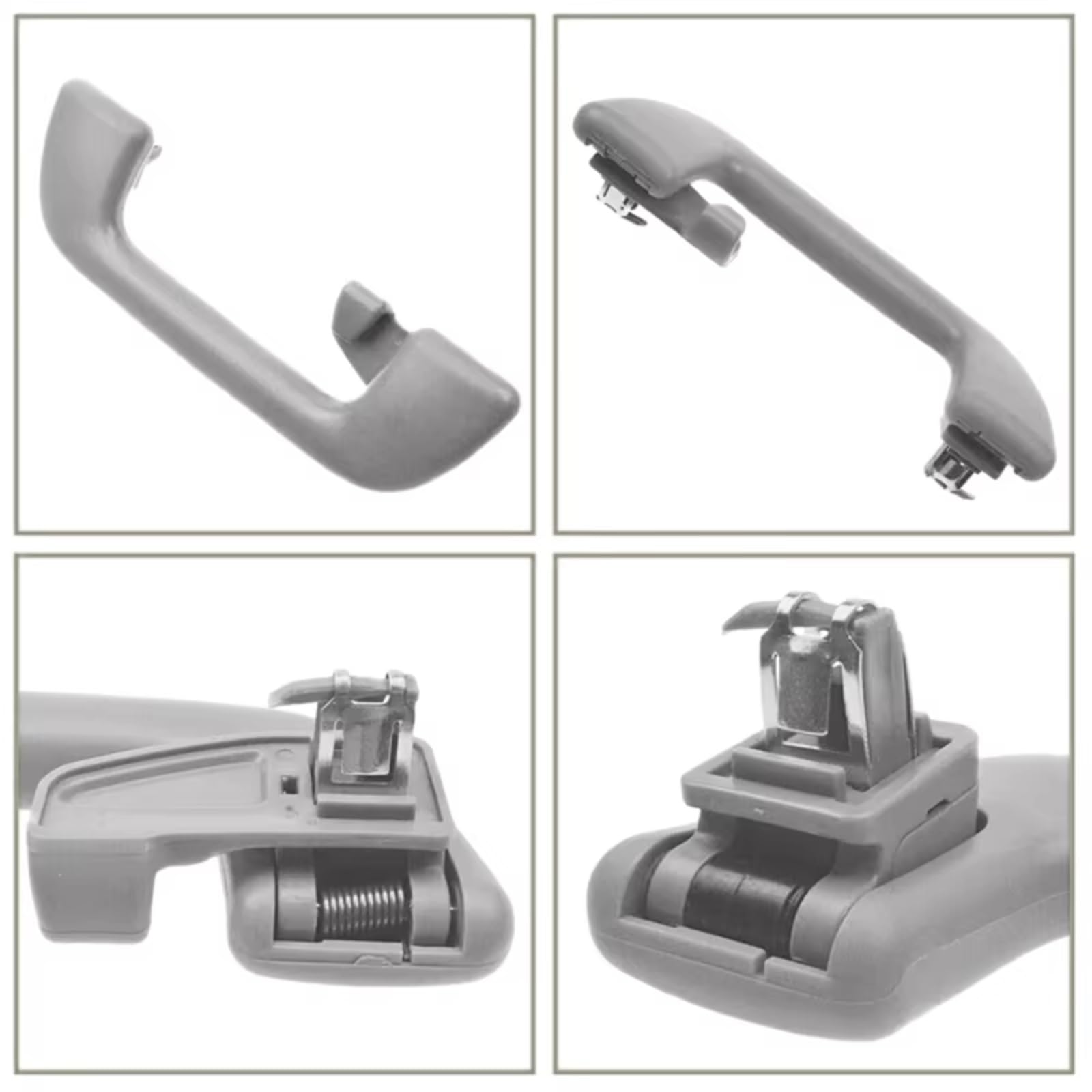 Tirador Techo Interno Compatible Con Toyota Para Corolla Para Altis 2008-2013, 4 Piezas, Manija De Tracción Para Techo Interior Delantero Y Trasero, 74610-52030
