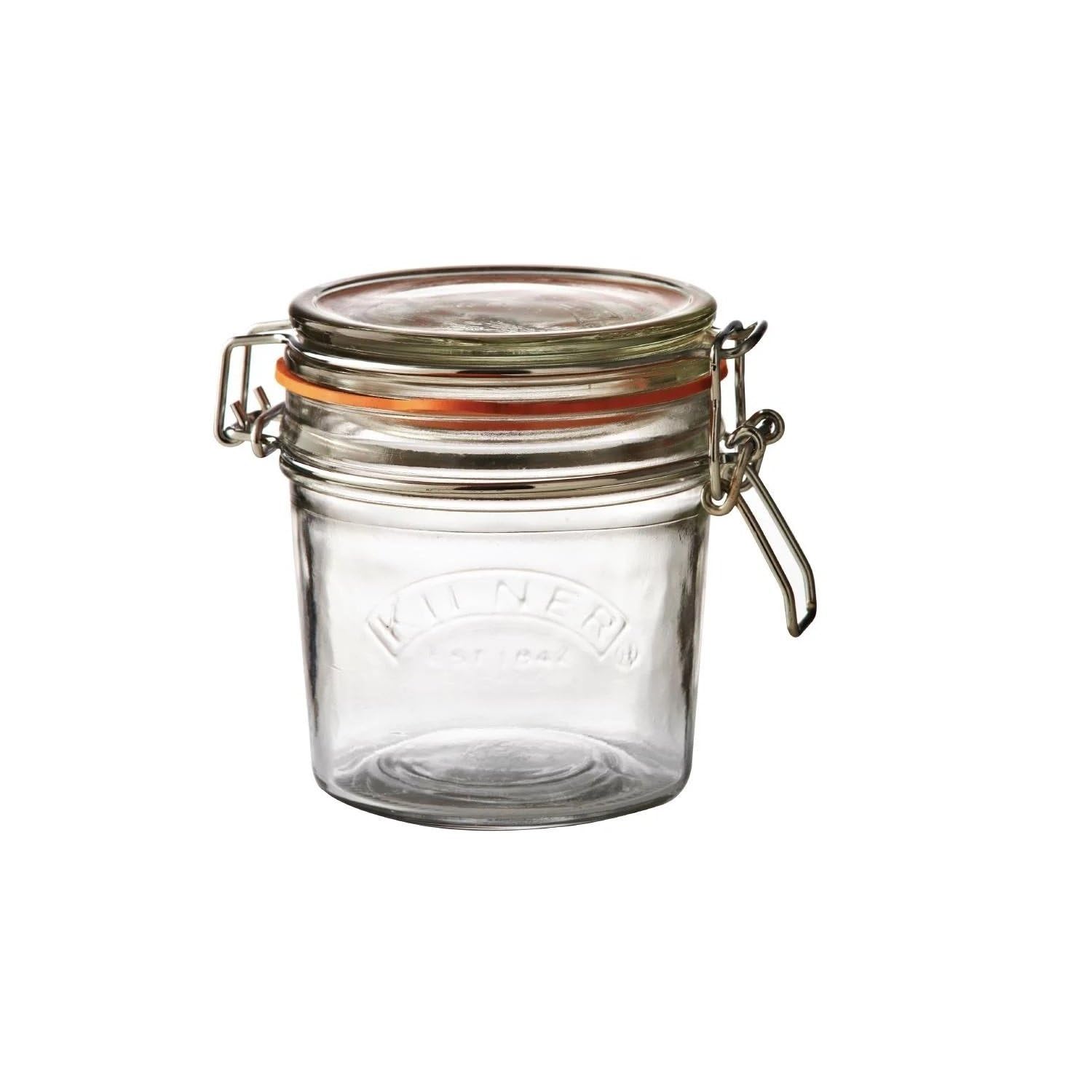 Clip top jar