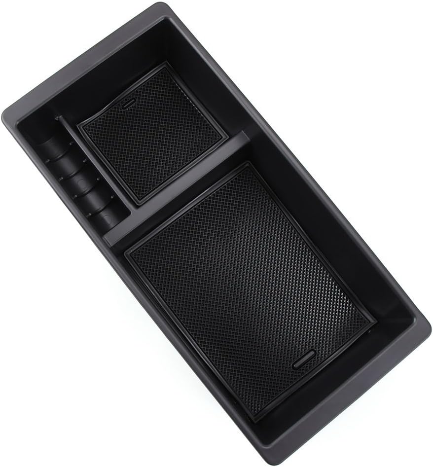 SNBLO GMCWH Center Console Tray for Chevy Silverado/Gmc Sierra (2014+)/Chevy Suburban/Tahoe/Gmc Yukon (2015+)