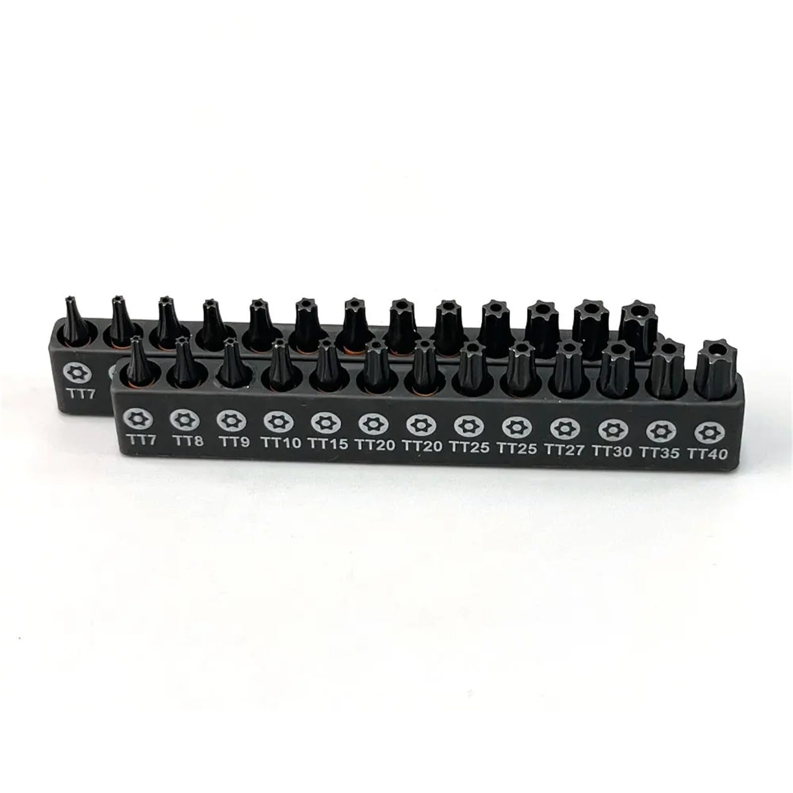 S2 25 mm zestaw wkrętaków magnetycznych z uchwytem na bity, sześciokątny trzonek T7-T40, 13 sztuk