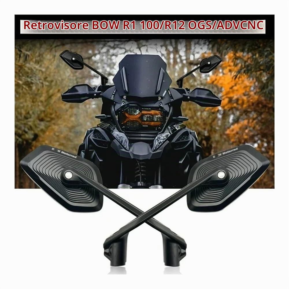 Bici specchietto retrovisore Per B&M&W R 1250 GS F850GS R1200GS R1250 GS F750 LC ADV Adventure Specchietto Retrovisore Per Moto Specchio Sterzo