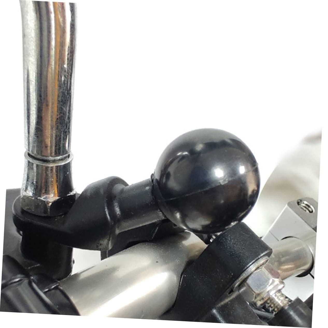 Housoutil 3 Soportes para Teléfono De Motocicleta con Rotación De 360 ​​Grados Seguros Y Prácticos para Coche.