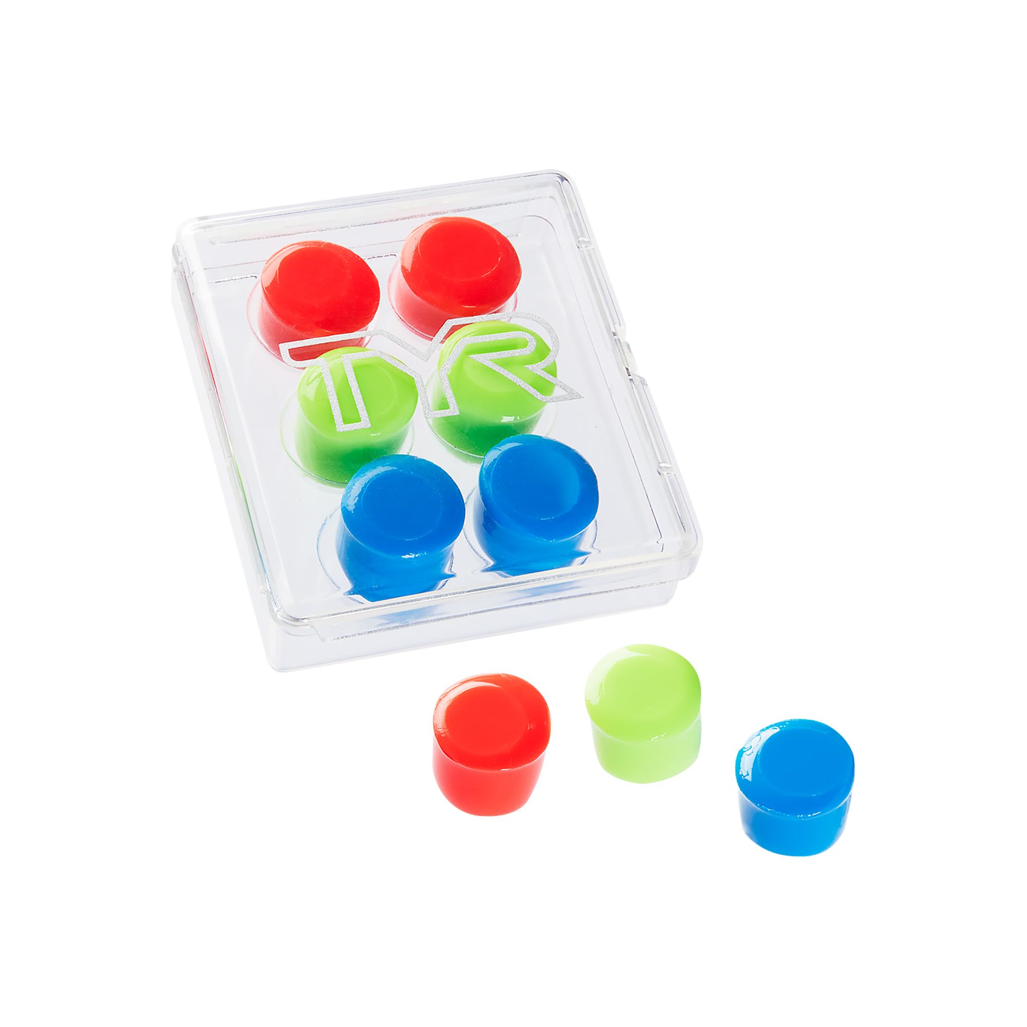 TYR Unisex's wielokolorowe silikonowe zatyczki do uszu, różne kolory, M