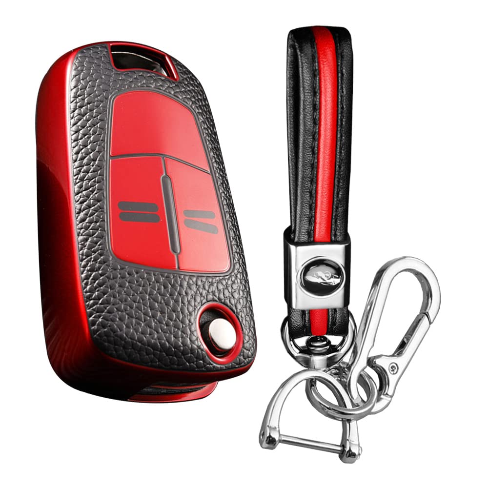 Coque De Clé De Voiture KUNIO Pour Opel – Gris, TPU Souple – Compatible Corsa, Astra, Zafira, Mokka, Adam