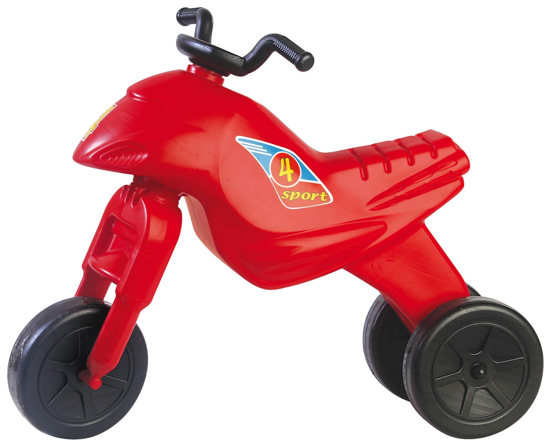 Rutscher Motorrad Fahrzeug 4 Maxi Kinder Laufrad Lauflernrad rot