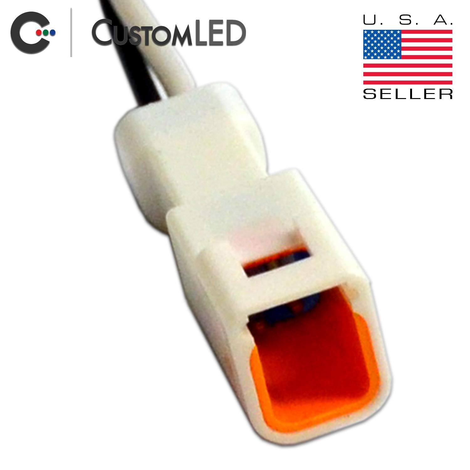 Motorcycle Turn Signal Y-Splitter Connectors, Fits Togo