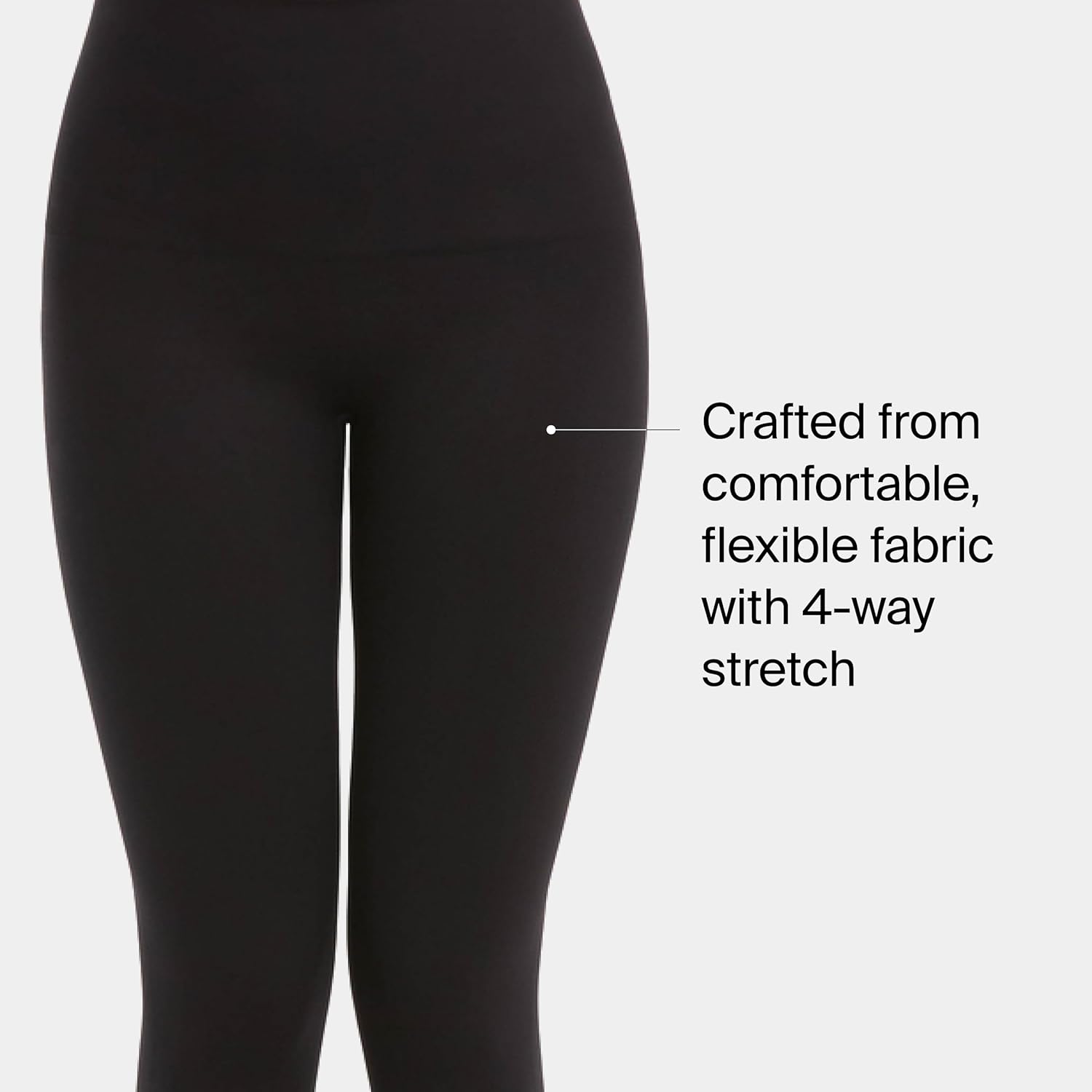 SPANX Seamless Leggings - Comfortable Athletic Wear - Core & Tummy Control for Shaping - Natural Waist Fit - Image 4