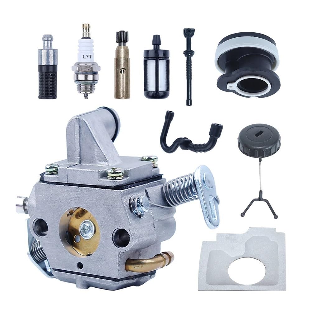 Kit de carburador MS170 Apto for Stihl MS 170 MS180 MS180C 017 018 reemplazo de carburador de Motosierra for Zama C1Q-S57A C1Q-S57B 1130-120-0603