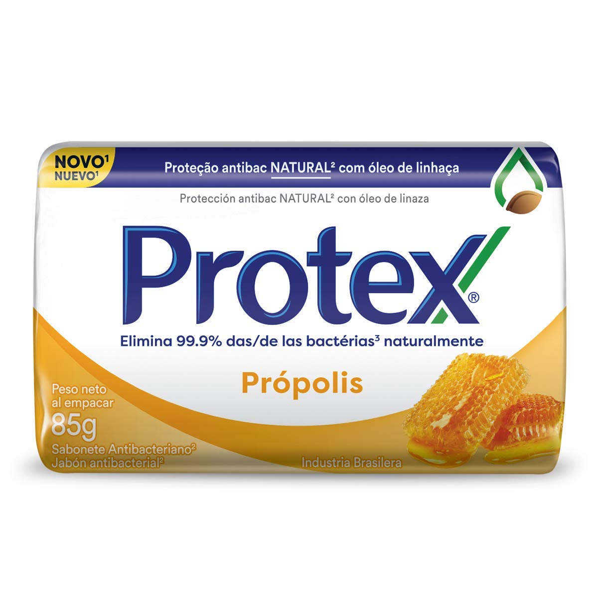 SABONETE EM BARRA ANTIBACTERIANO PRÓPOLIS PROTEX 85G
