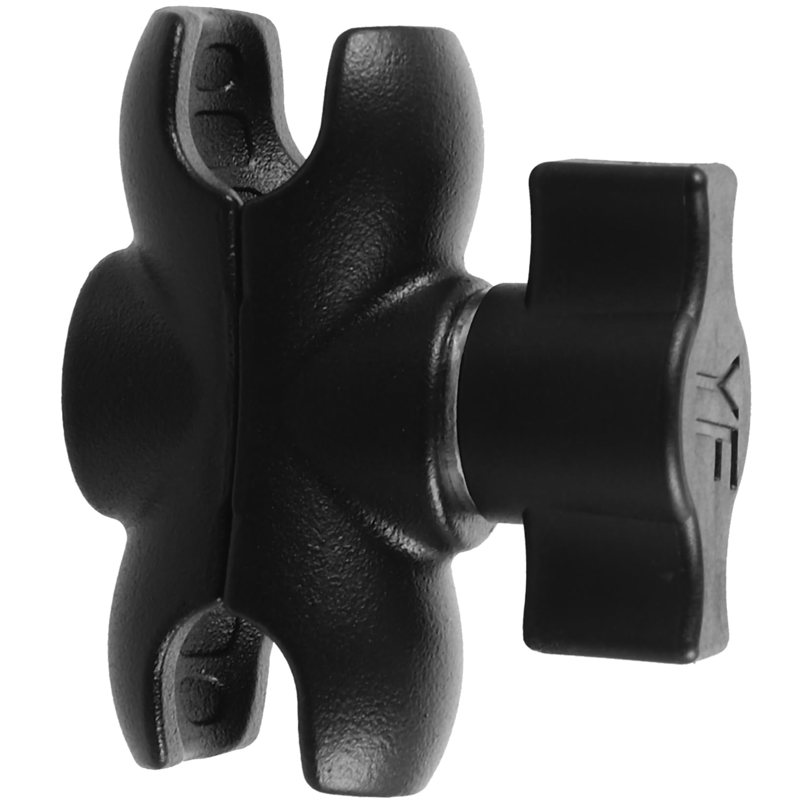 Unomor Stable Mount Clamp Head Holder for Motorcycle Camera Extension Arm Connecting Rod Adapter