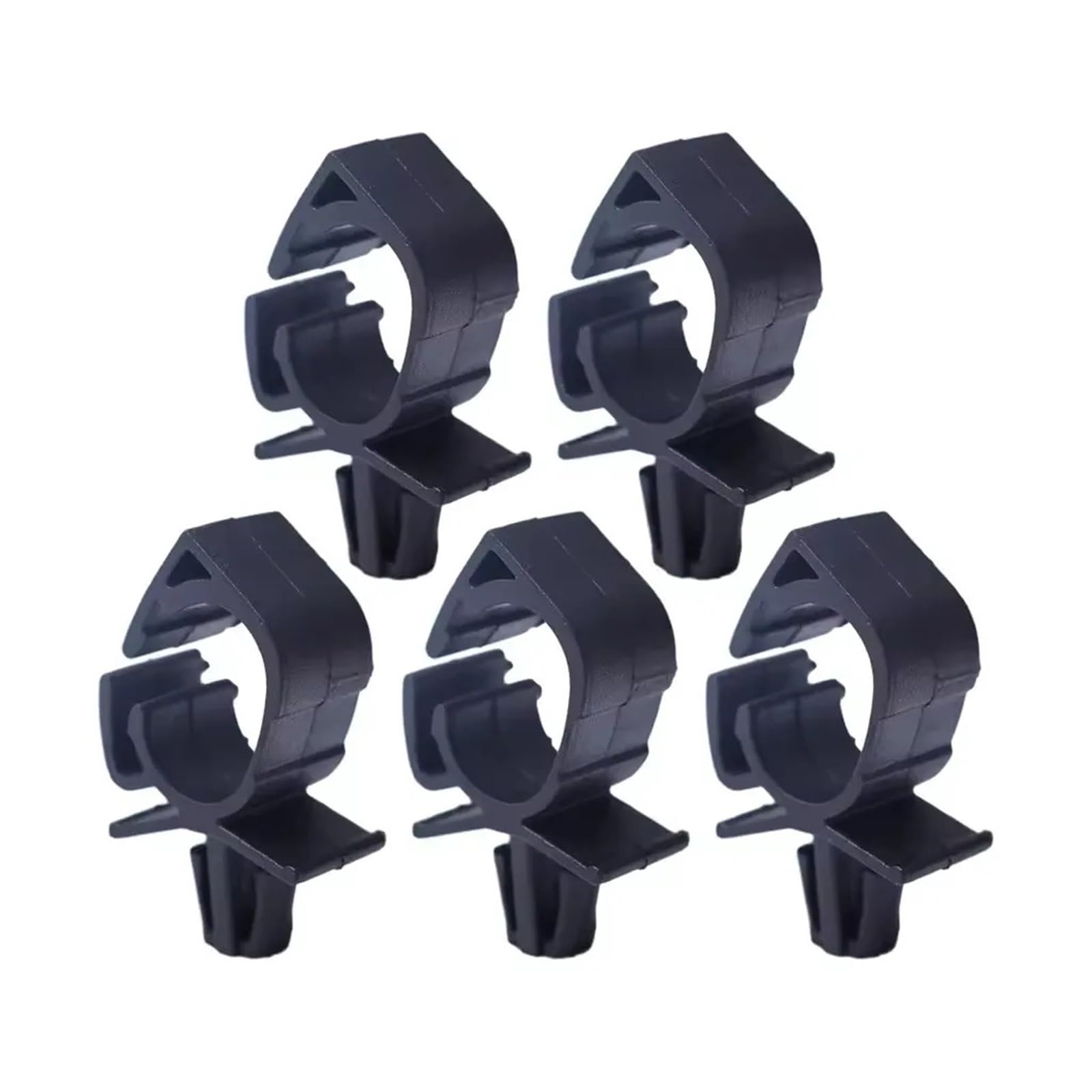 Dpnentv 5Pcs Car Wiring Harness Cable Ties Manager Route Clamp Fixed Retainer Clip(5Pcs)